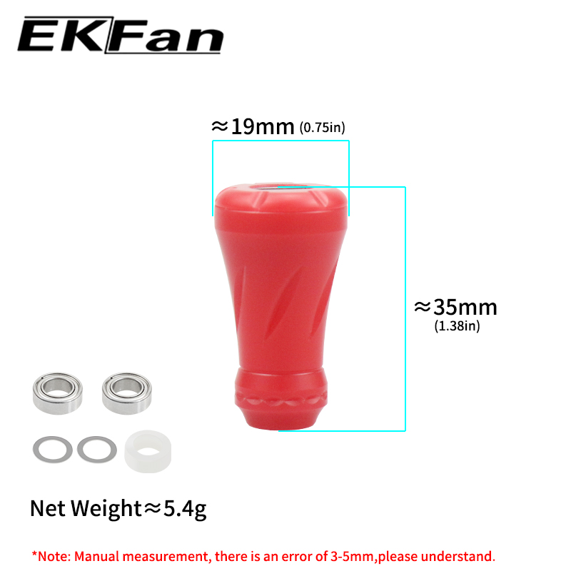 EKFan Reel Knob Ultralight POM - Spincast Reel 评论和价格