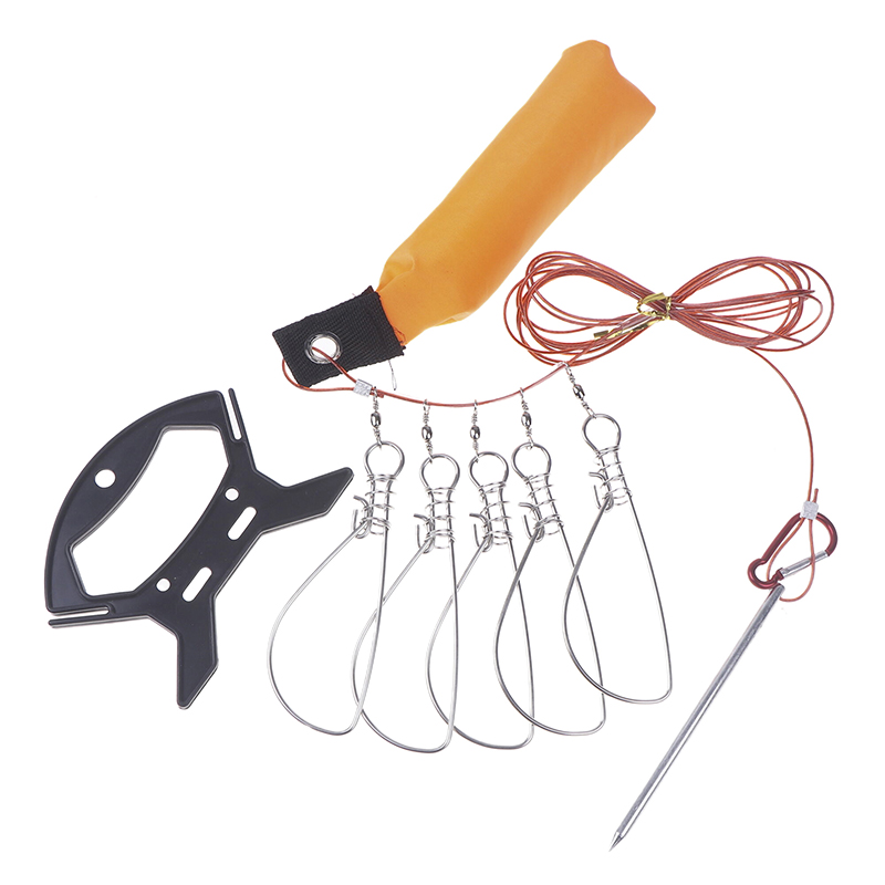 New 5-snap Float Fish Stringer - Reel Repair Kit 评论和价格