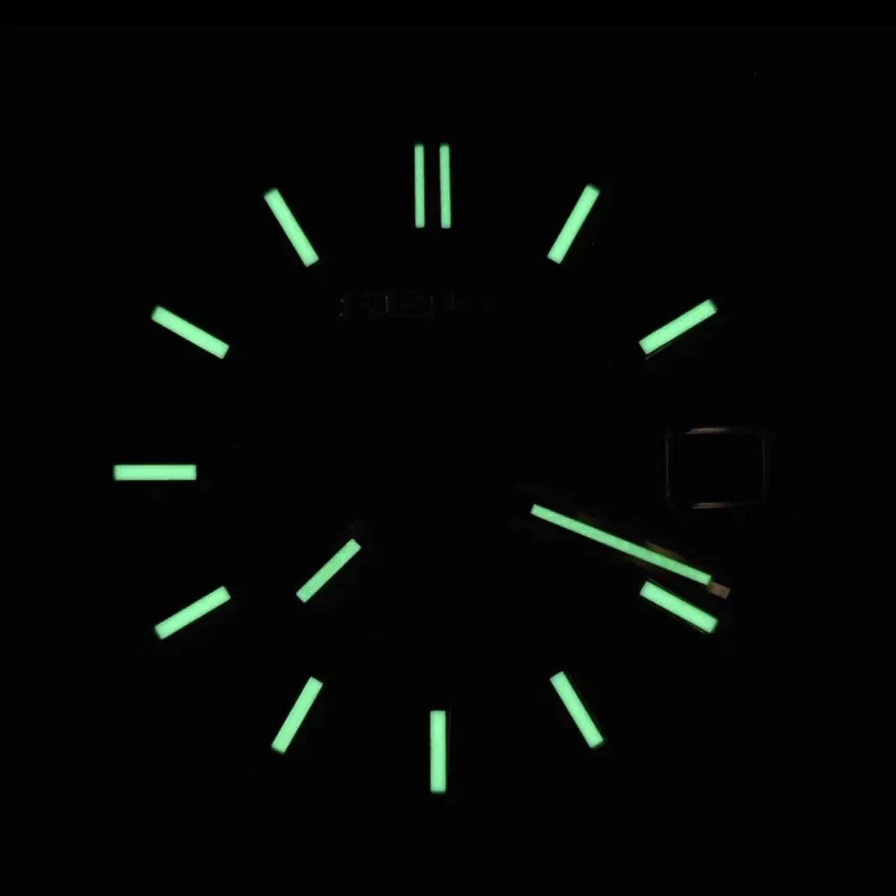 NH35 S Logo Date Green 28.5mm  - Reel Case 评论和价格