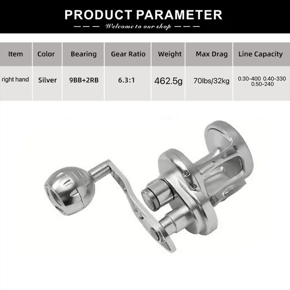 Saltwater Trolling Reel High S - Surf Reel 评论和价格