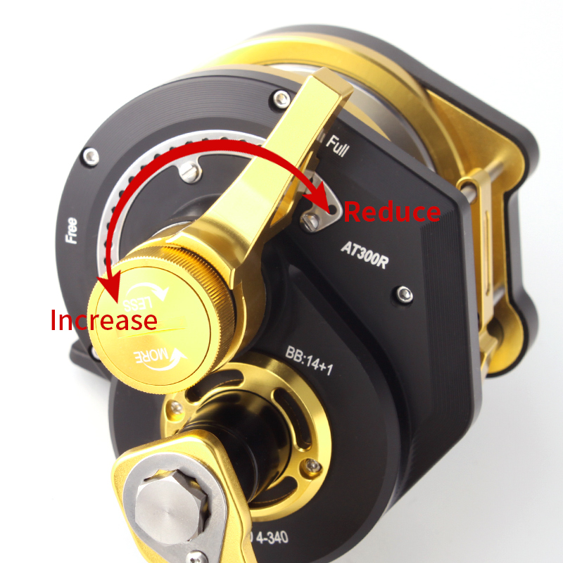RUKE Metal Reel Slow Jigging D - Reel Drag Knob 评论和价格