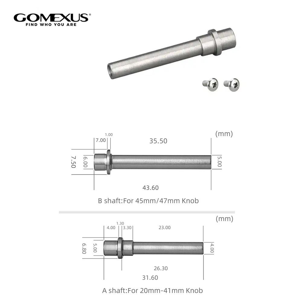 Gomexus Alloy Reel Shaft and B - Shimano Reel Stradic 评论和价格